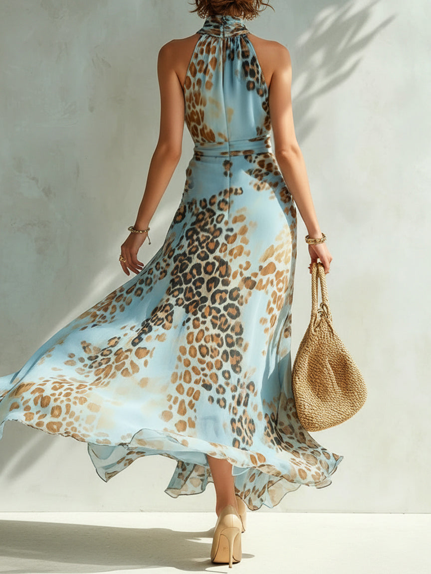 Danielle | Robe à Imprimé Animal