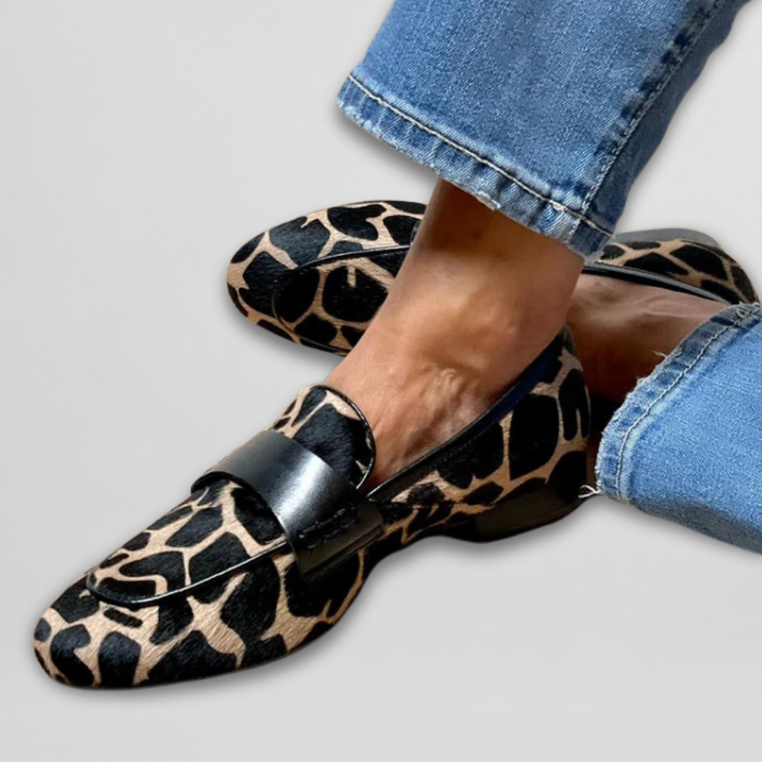 Ferdinande | Mocassins Imprimé Léopard