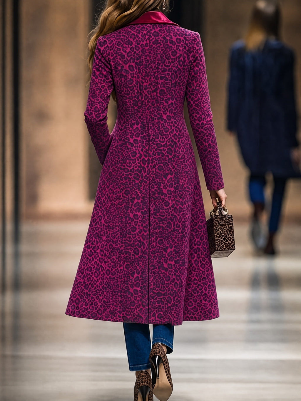 Léonie | Manteau Long Texturé