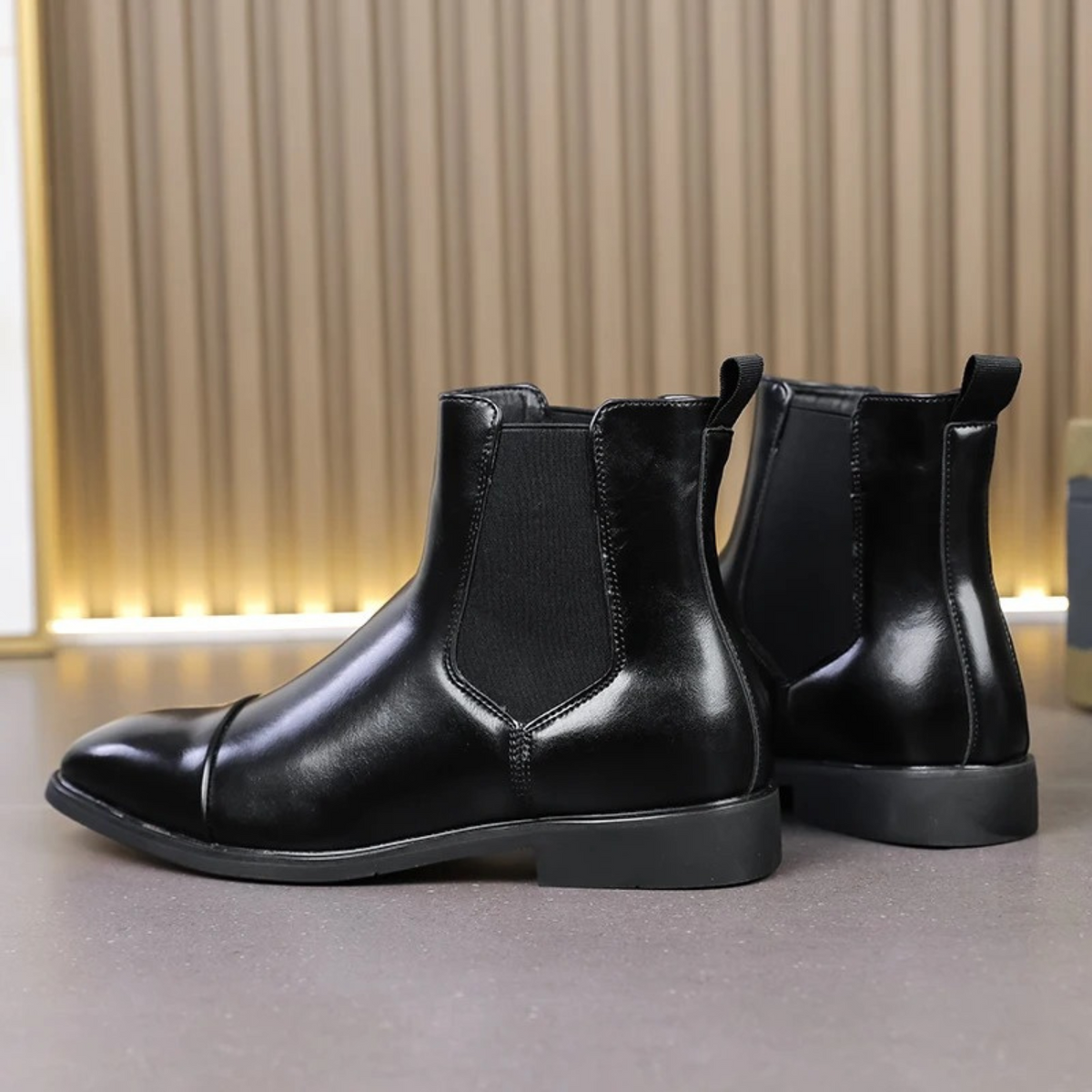 Adrien | Bottines Chelsea en Cuir