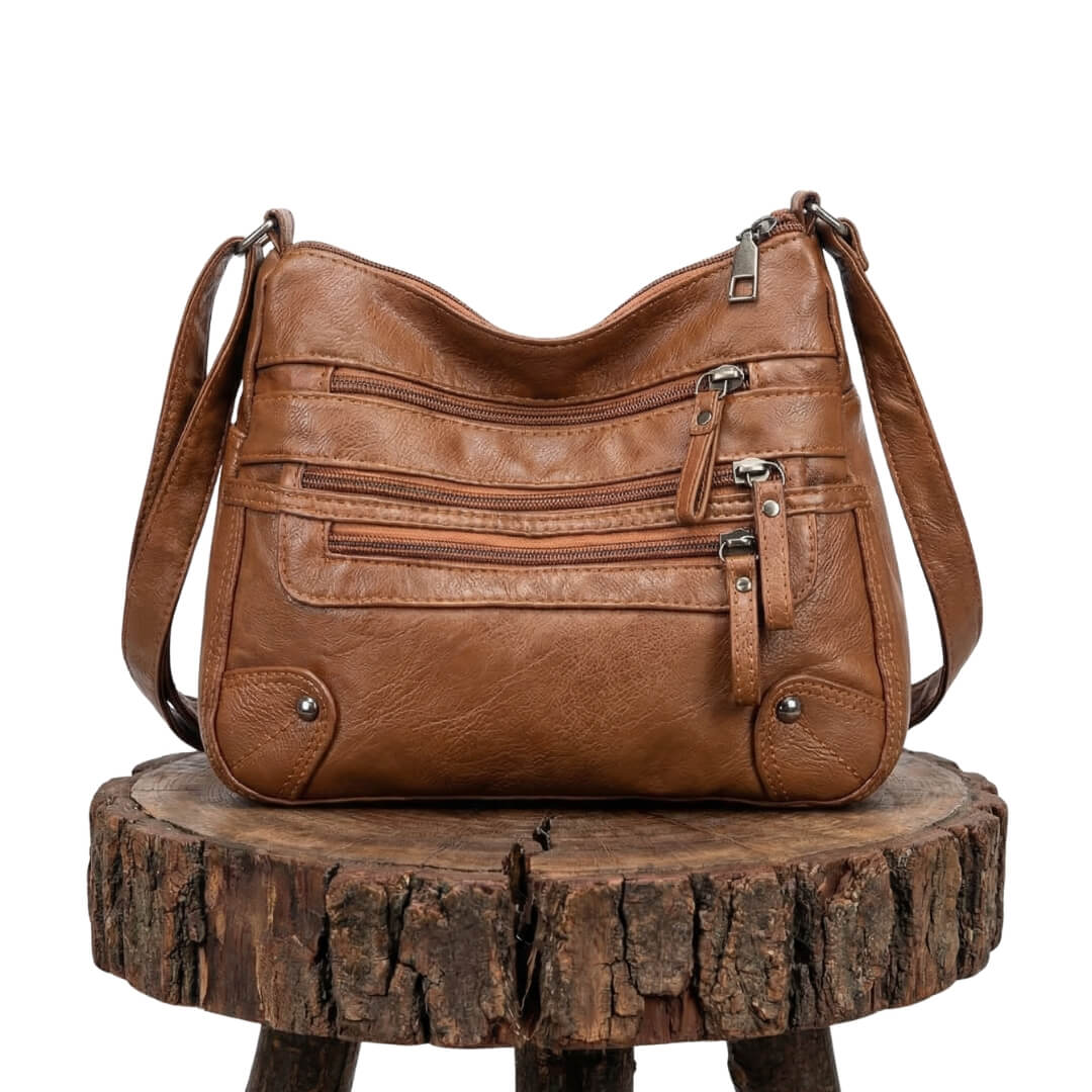 Pascale | Sac Porté Épaule Multi-Zip