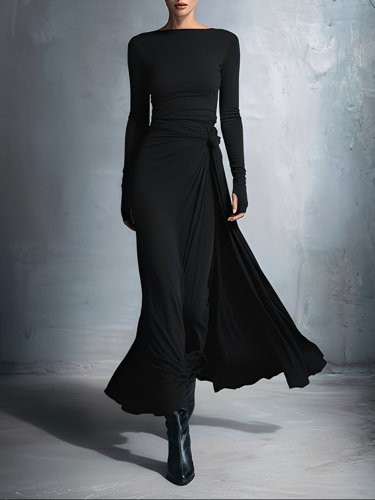 Maëlle | Robe Maxi Élégante et Fluide