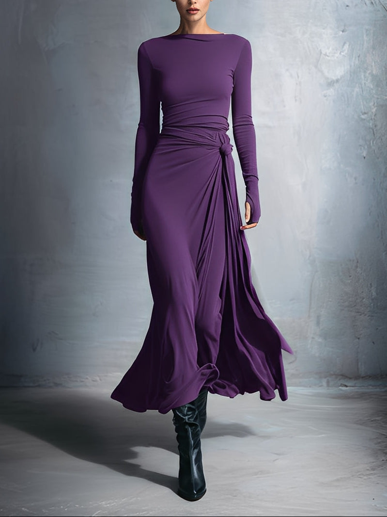 Maëlle | Robe Maxi Élégante et Fluide