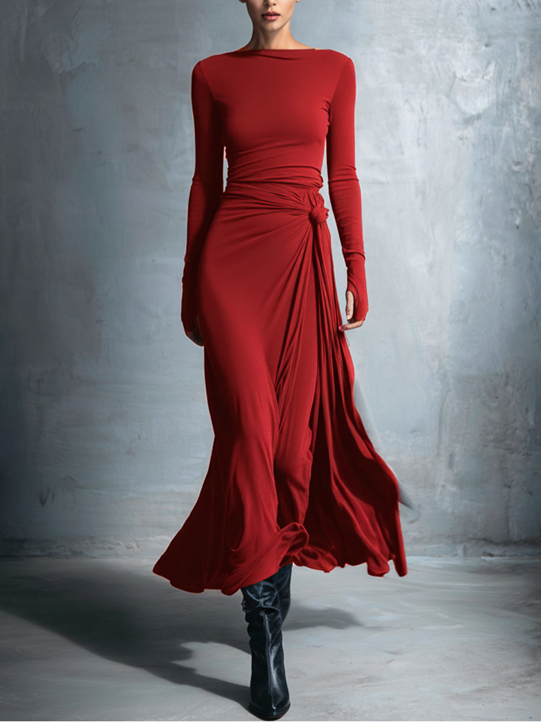Maëlle | Robe Maxi Élégante et Fluide