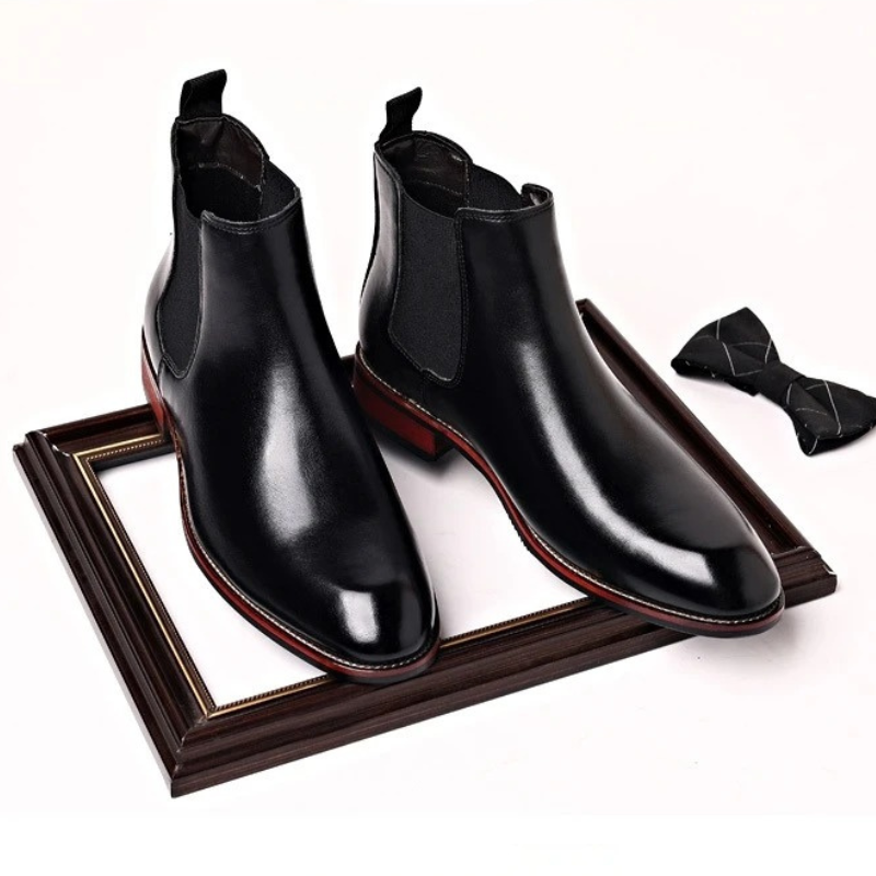 Clément | Bottines Chelsea en Cuir Véritable