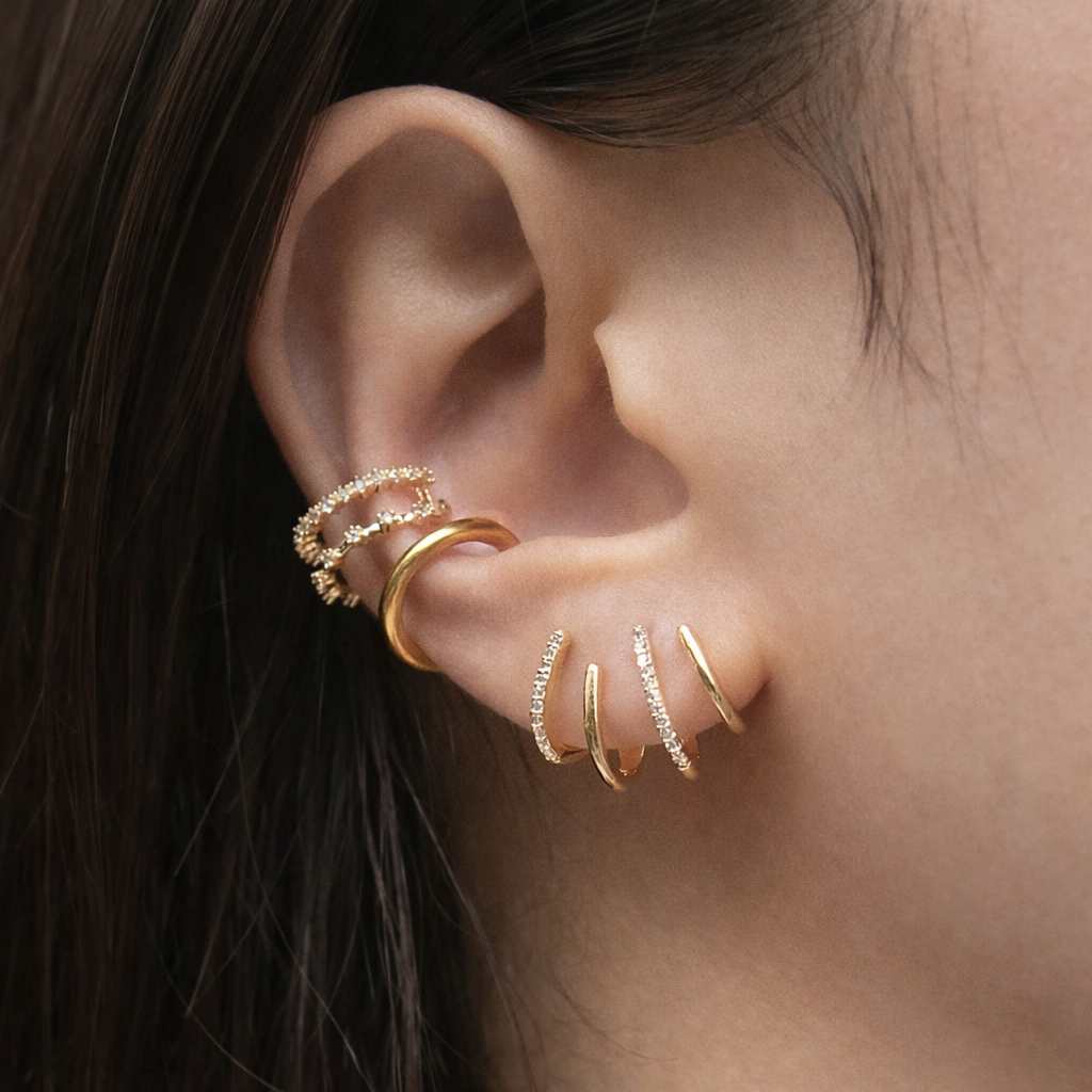 Zoé™ | Boucle d'Oreille Spirale