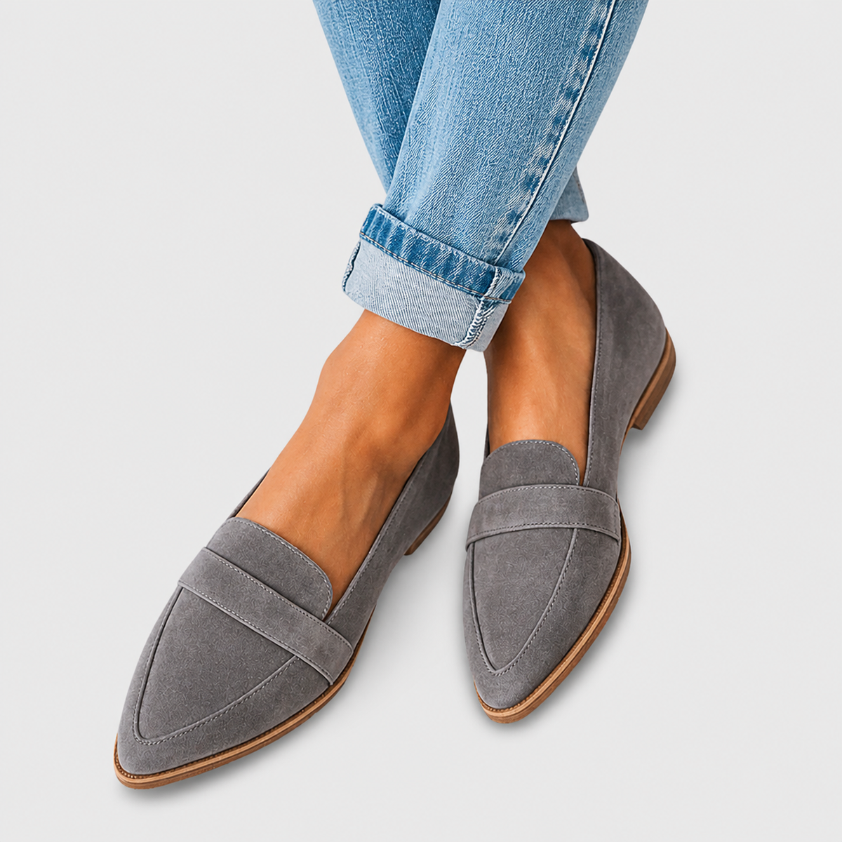 Éliane | Chaussons Orthopédiques en Daim Doux