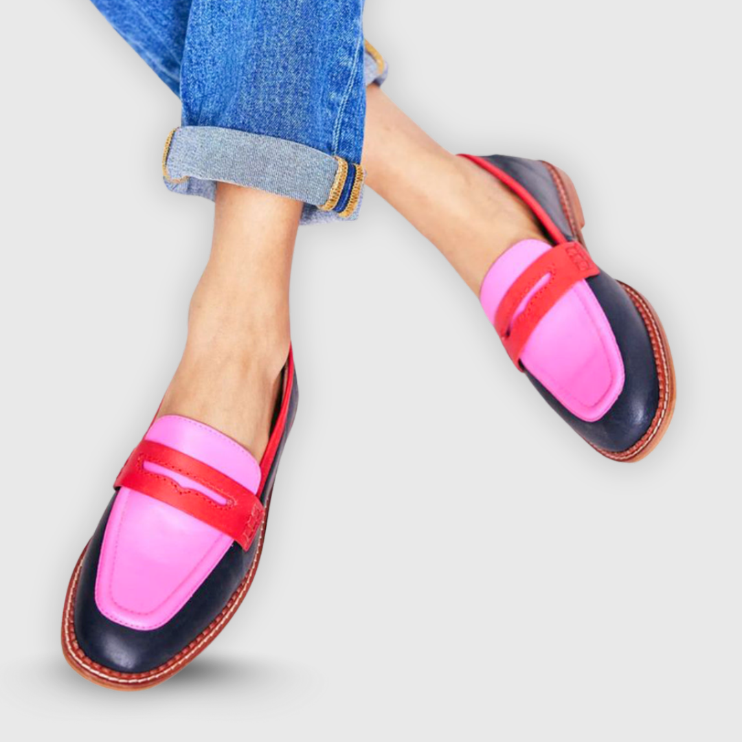 Axelle | Mocassins Bicolores