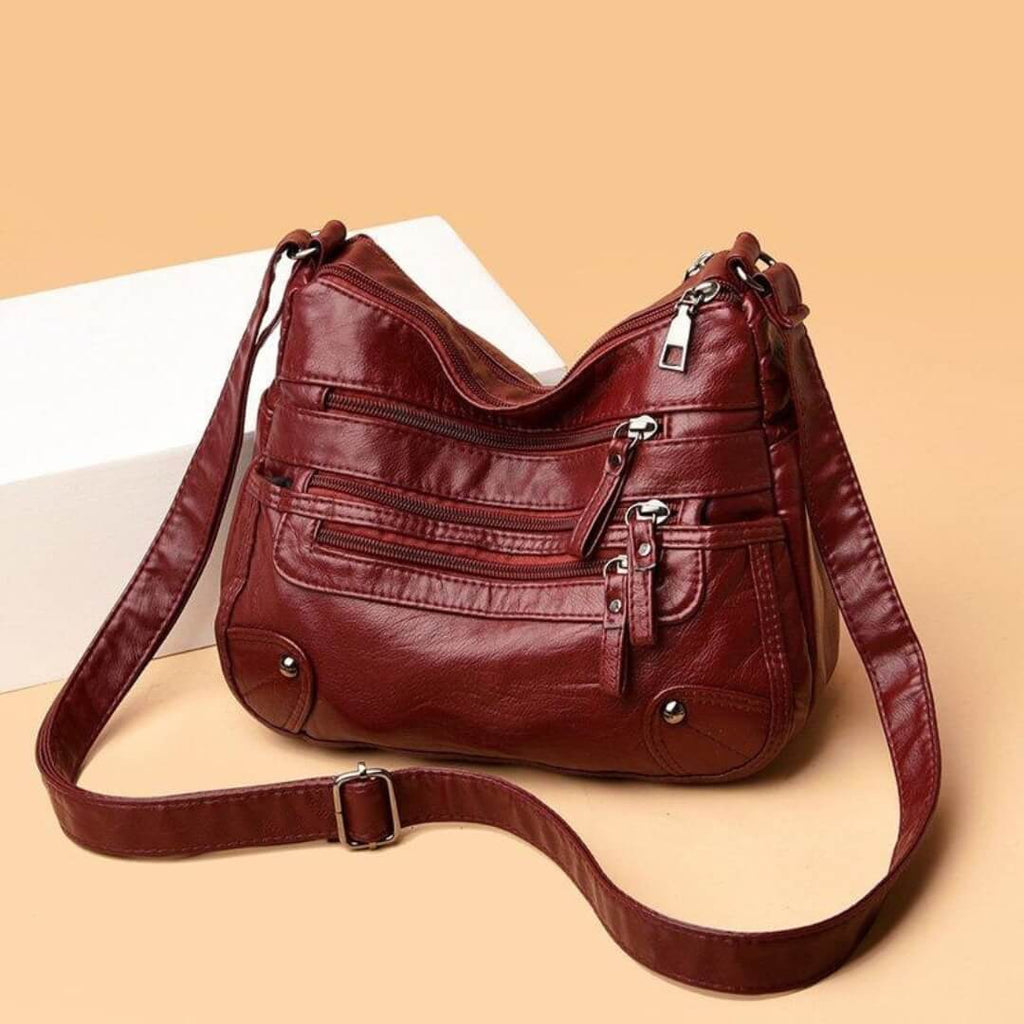 Pascale | Sac Porté Épaule Multi-Zip