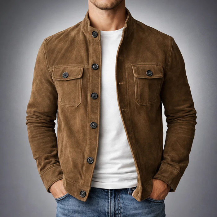 Thomas | Bomber Effet Daim Premium