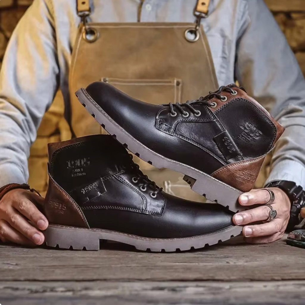 Aurélien | Bottines Vintage en Cuir