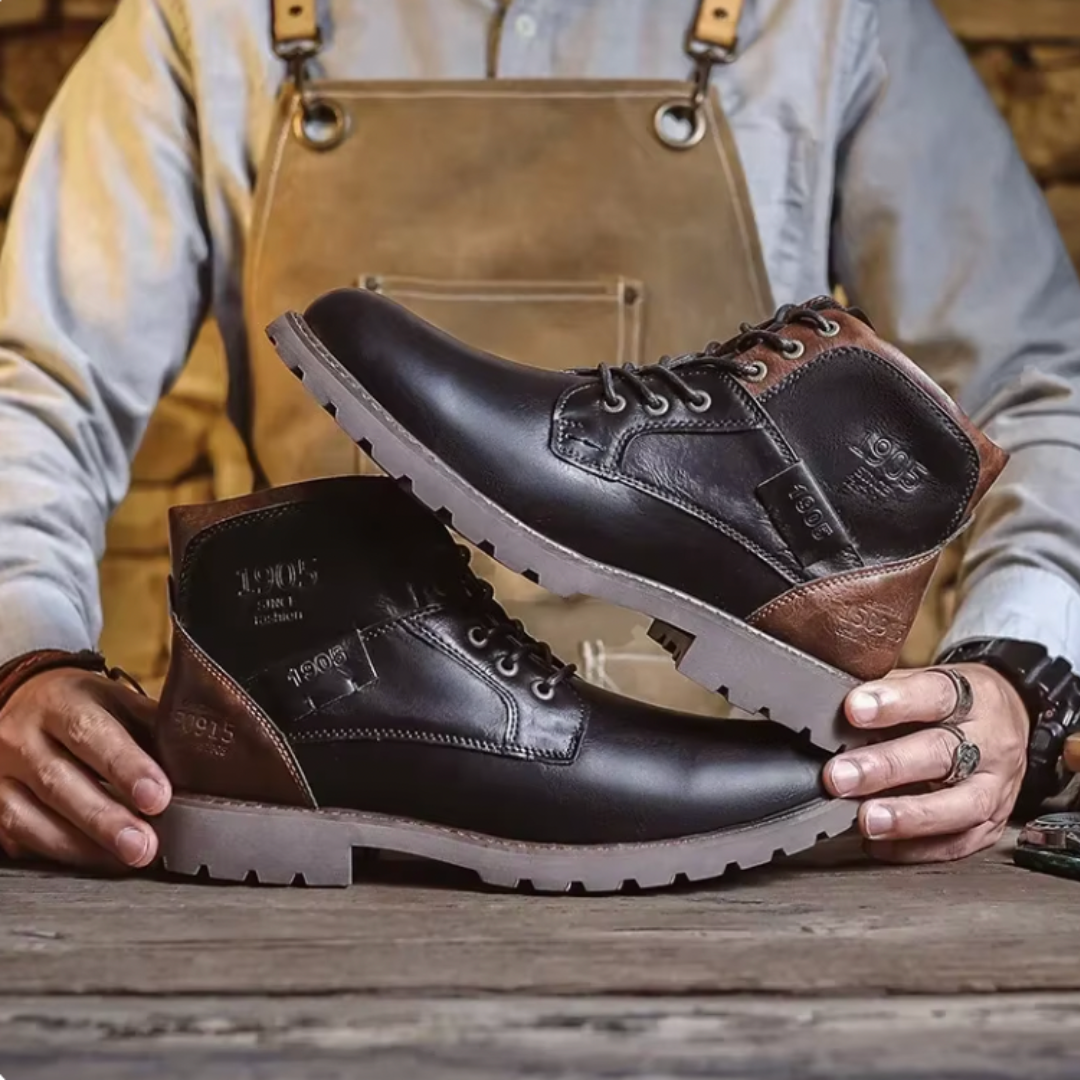 Aurélien | Bottines Vintage en Cuir