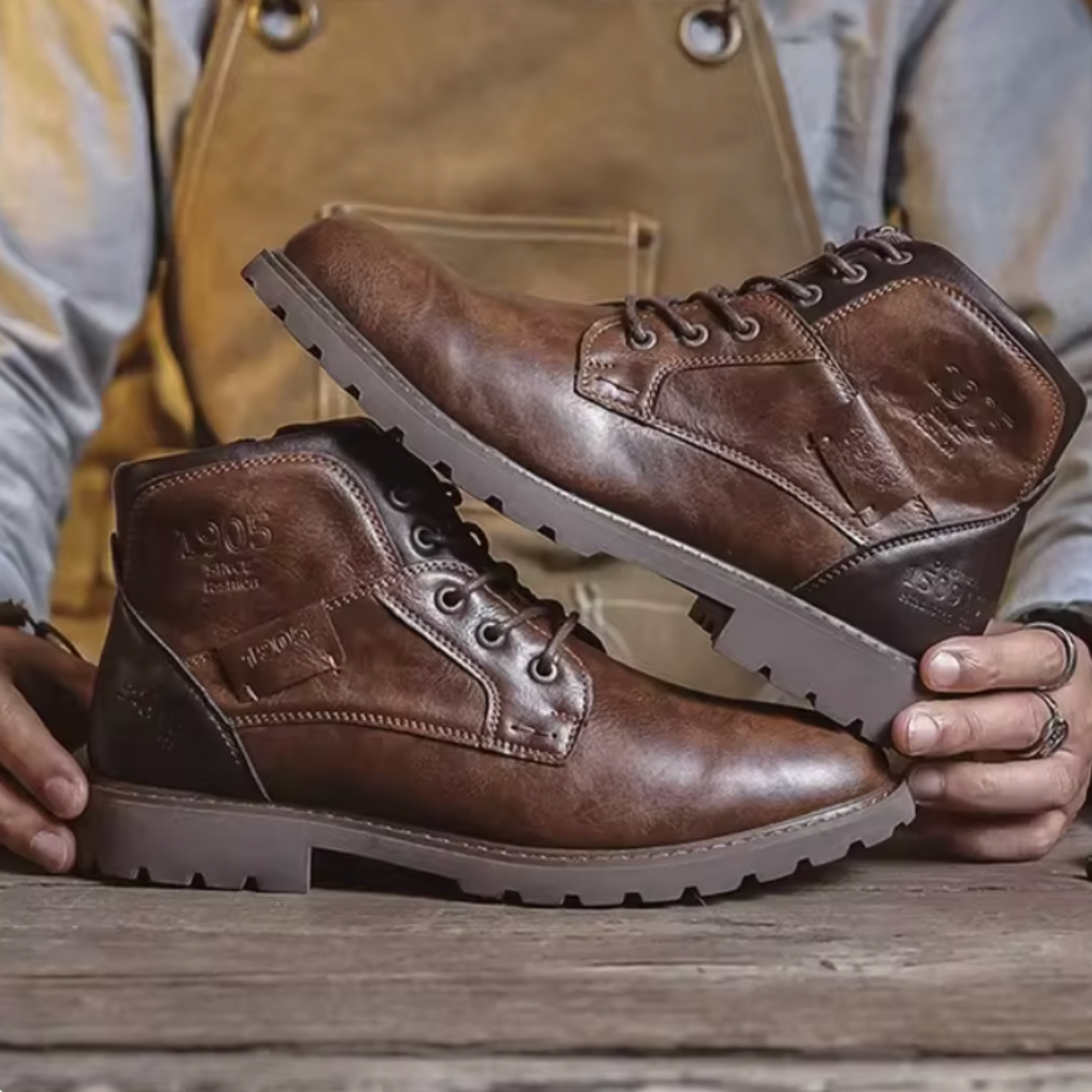 Aurélien | Bottines Vintage en Cuir