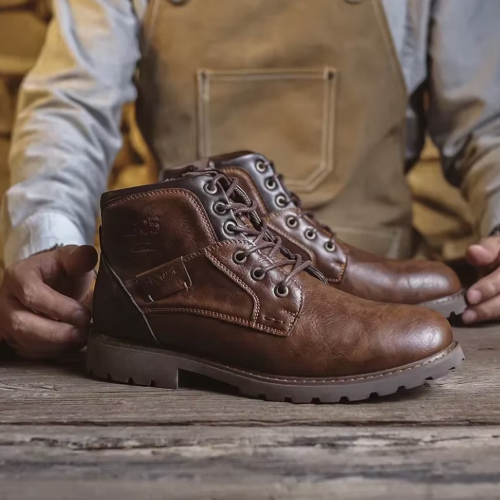 Aurélien | Bottines Vintage en Cuir