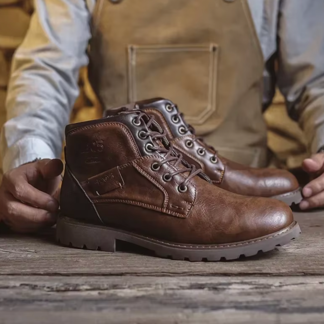 Aurélien | Bottines Vintage en Cuir
