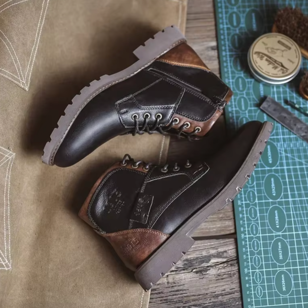 Aurélien | Bottines Vintage en Cuir