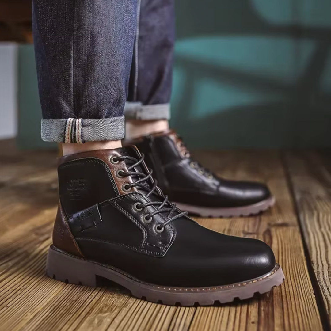 Aurélien | Bottines Vintage en Cuir