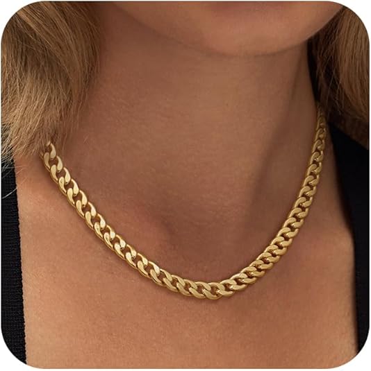 Jocelyne | Collier Grosse Maille Cubaine