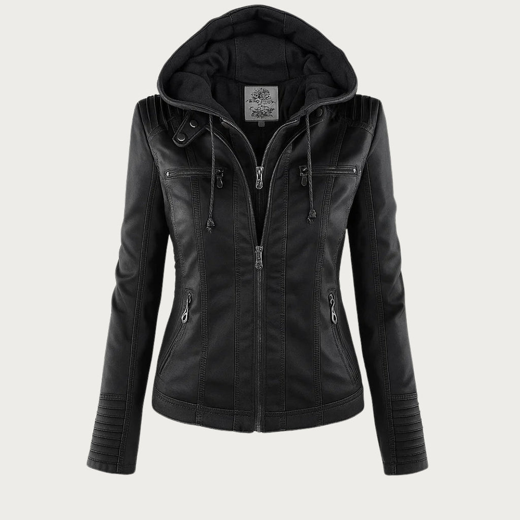 Nadine | Veste Biker Effet Cuir