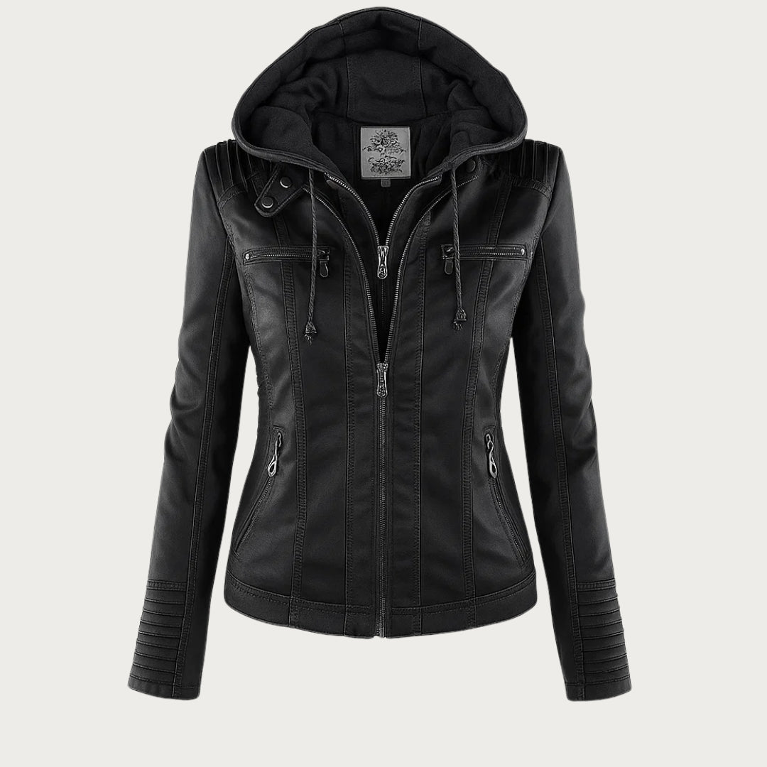 Nadine | Veste Biker Effet Cuir