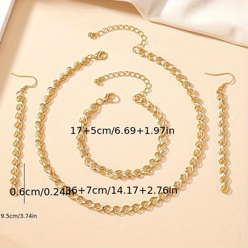 Noémie™ | Set Bijoux Élégant 3 Pièces