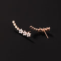 Angèle | Boucles d'Oreilles Florales Intemporelles