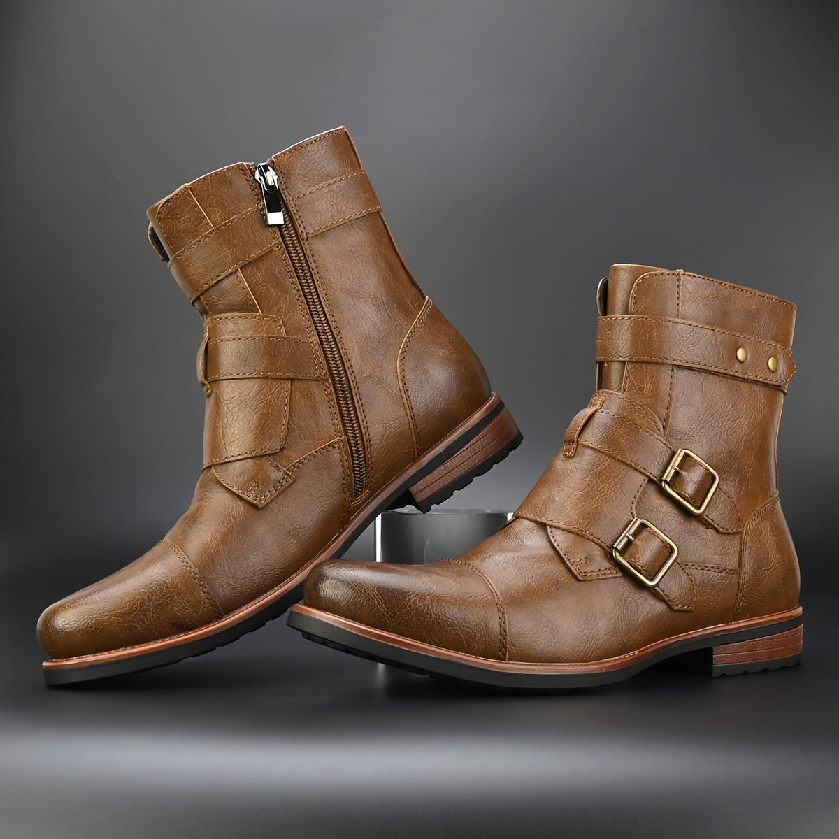 Gauthier | Bottines Motardes en Cuir