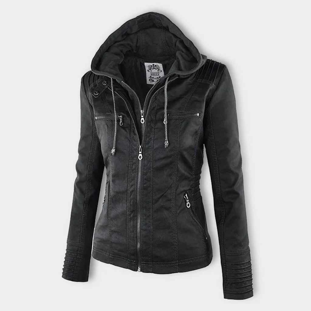 Nadine | Veste Biker Effet Cuir
