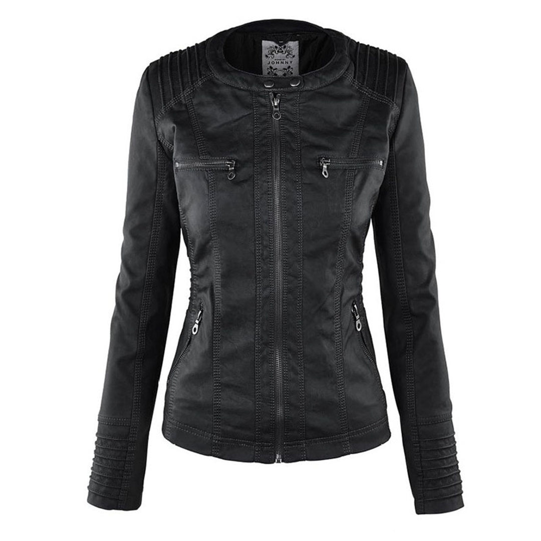 Nadine | Veste Biker Effet Cuir