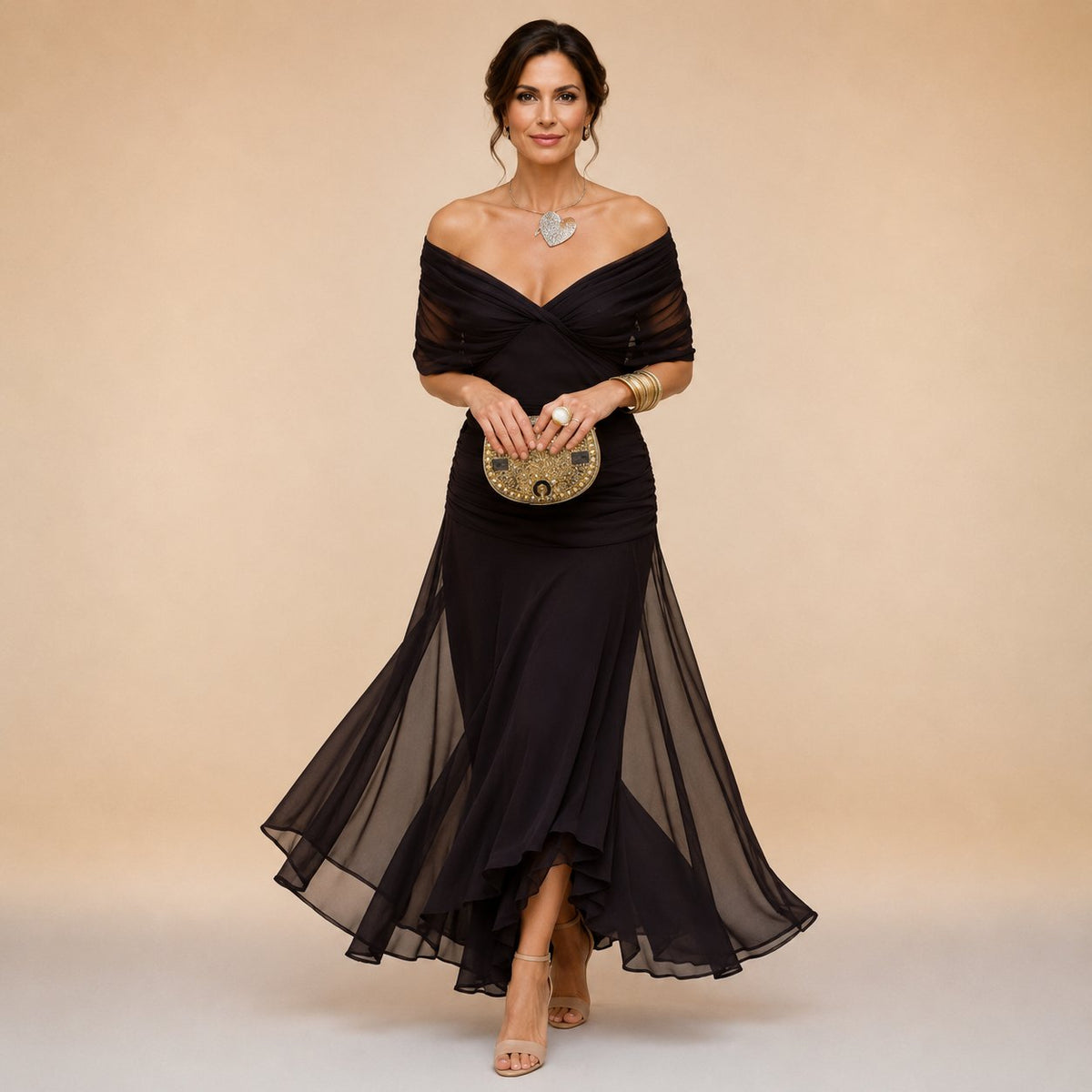 Thérèse | Robe Longue Élégante de Soirée