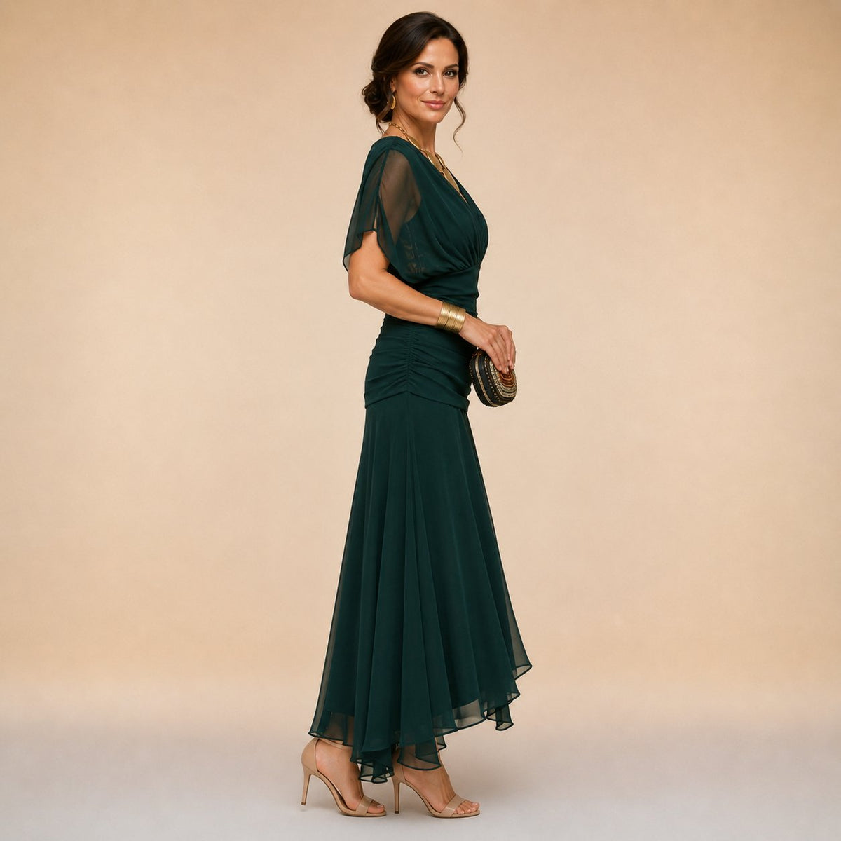 Thérèse | Robe Longue Élégante de Soirée