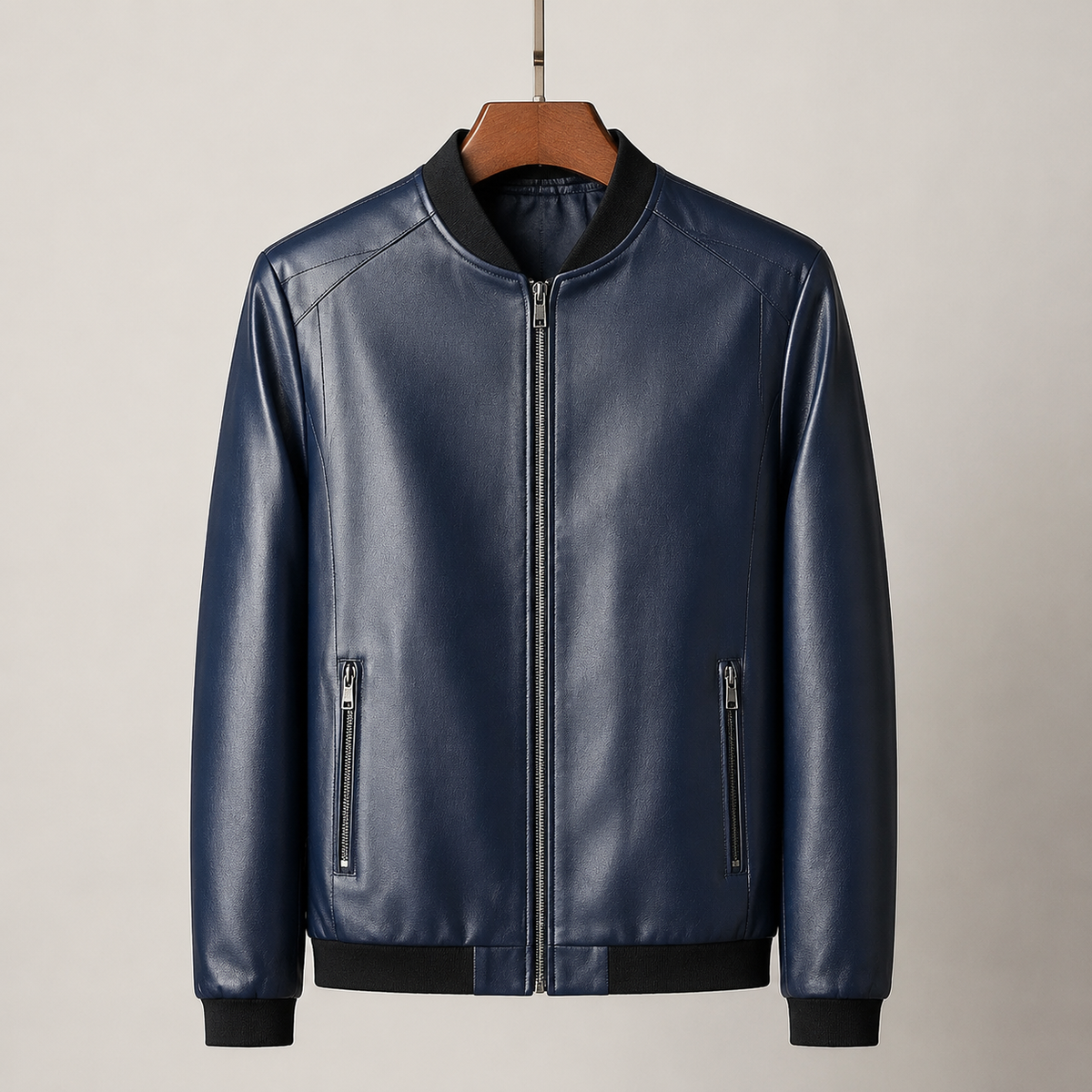 Dominique | Bomber Effet Cuir