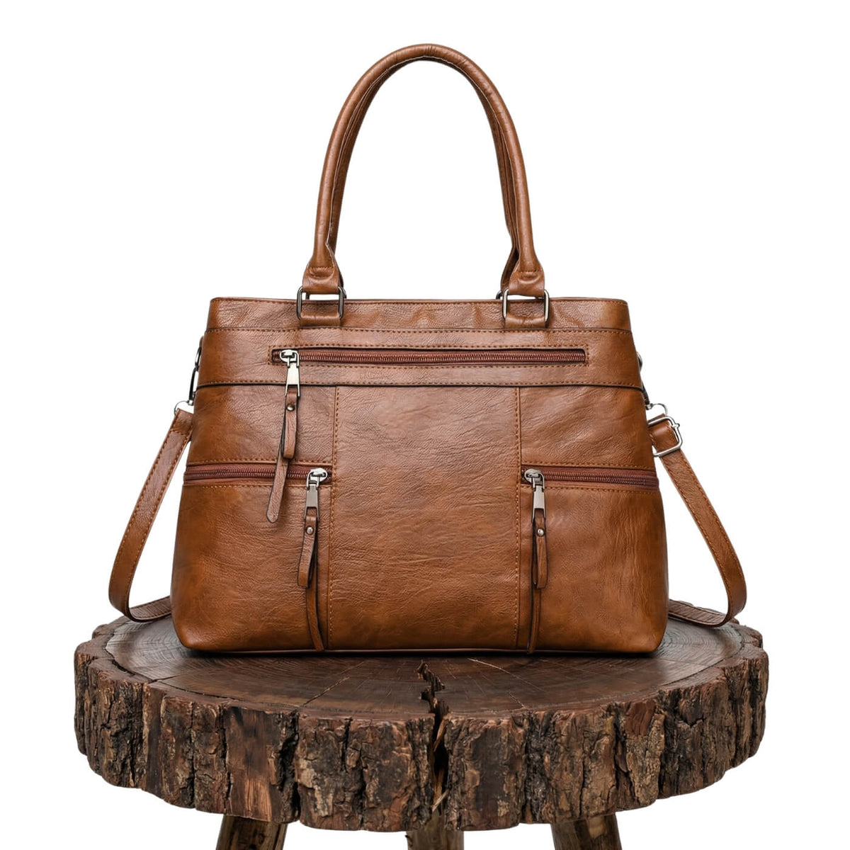 Monique | Sac Porté Épaule Multi-Zip