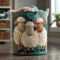 Parade de Moutons | Panier à Linge Matelassé