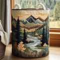 Ruisseau de la Forêt | Panier à Linge Matelassé