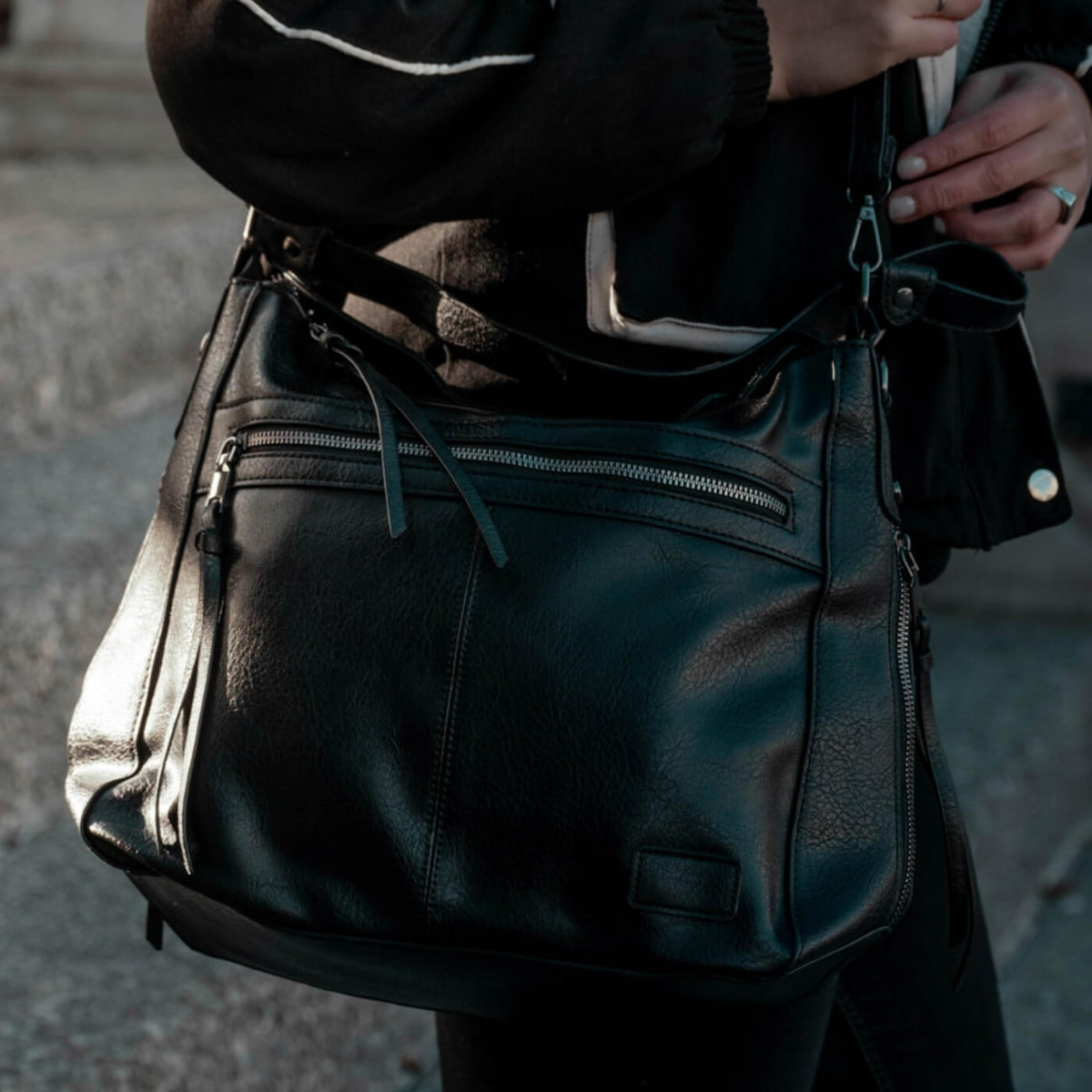 Coralie | Sac Porté Épaule Zippé