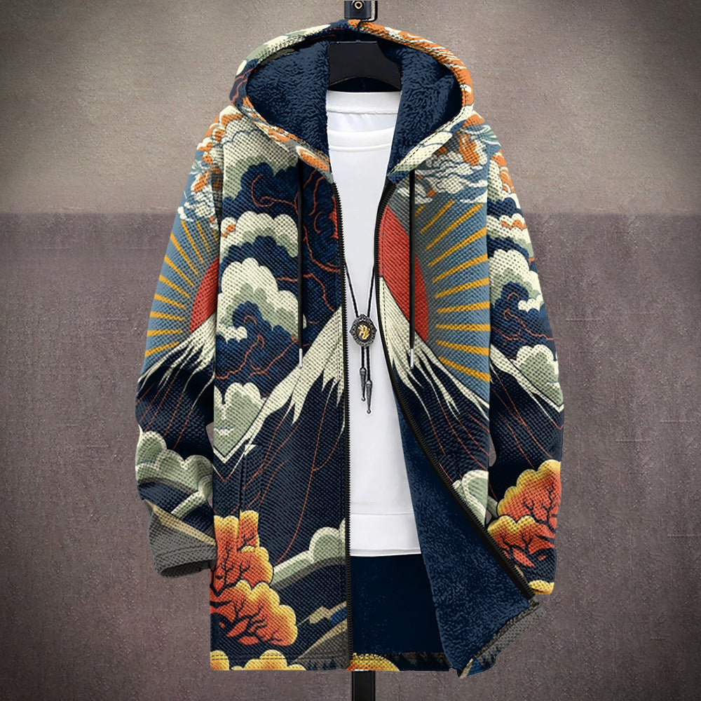 Élise | Gilet à capuche d'inspiration artistique