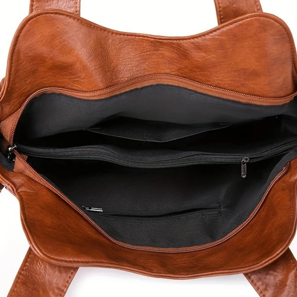Isaure | Sac Porté Épaule Double Zip