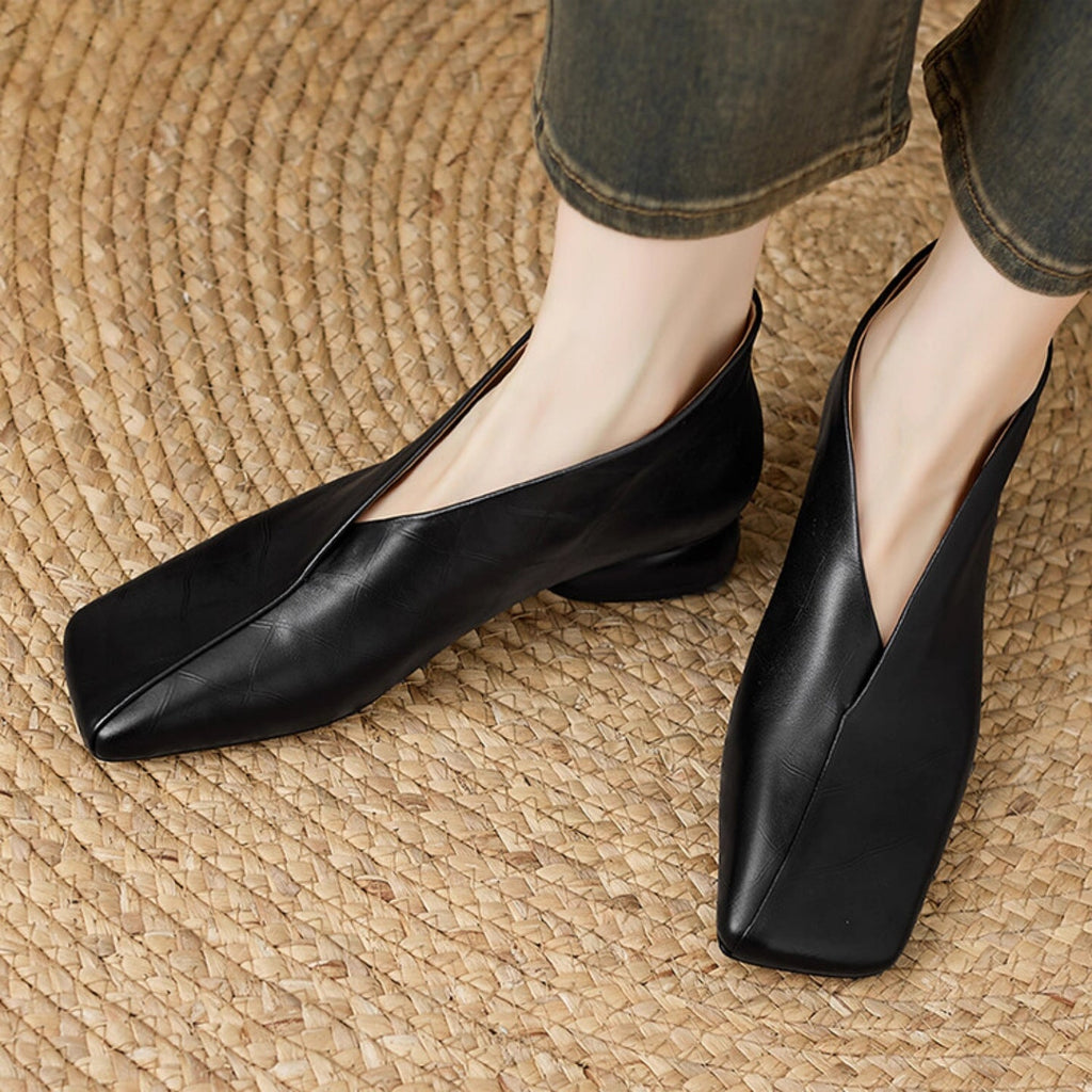 Rachel - Bottines à Bout Carré
