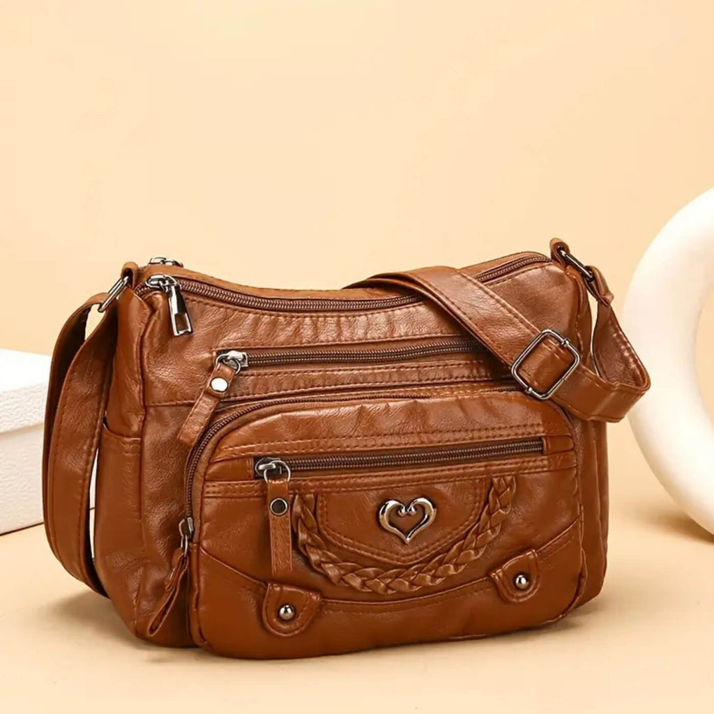 Louise | Sac Bandoulière Charme Tressé