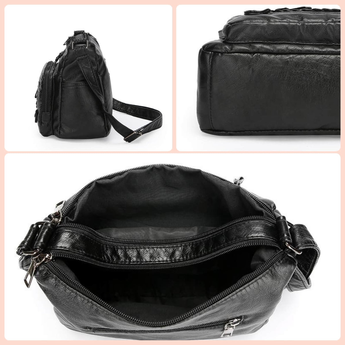 Louise | Sac Bandoulière Charme Tressé