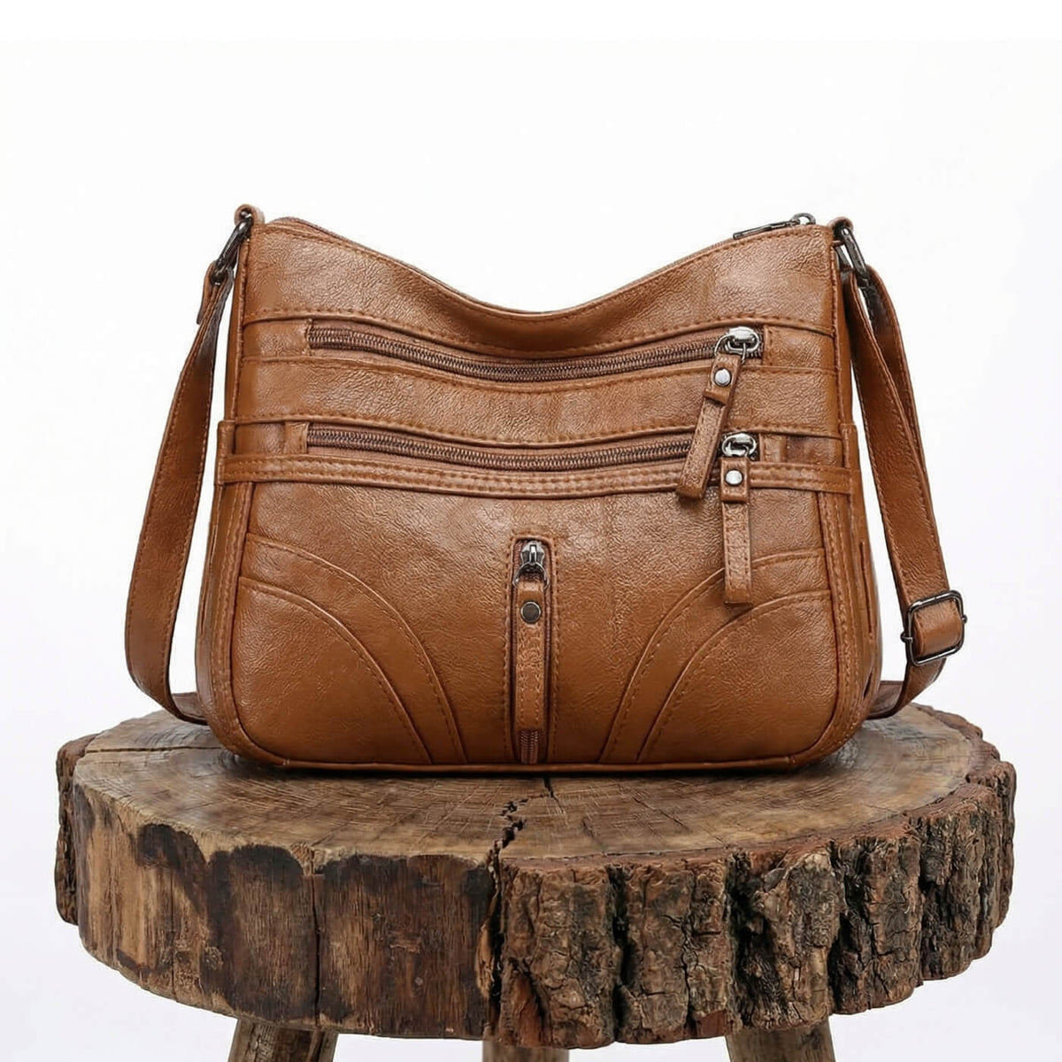 Charlotte | Sac Porté Épaule Multi-Poches