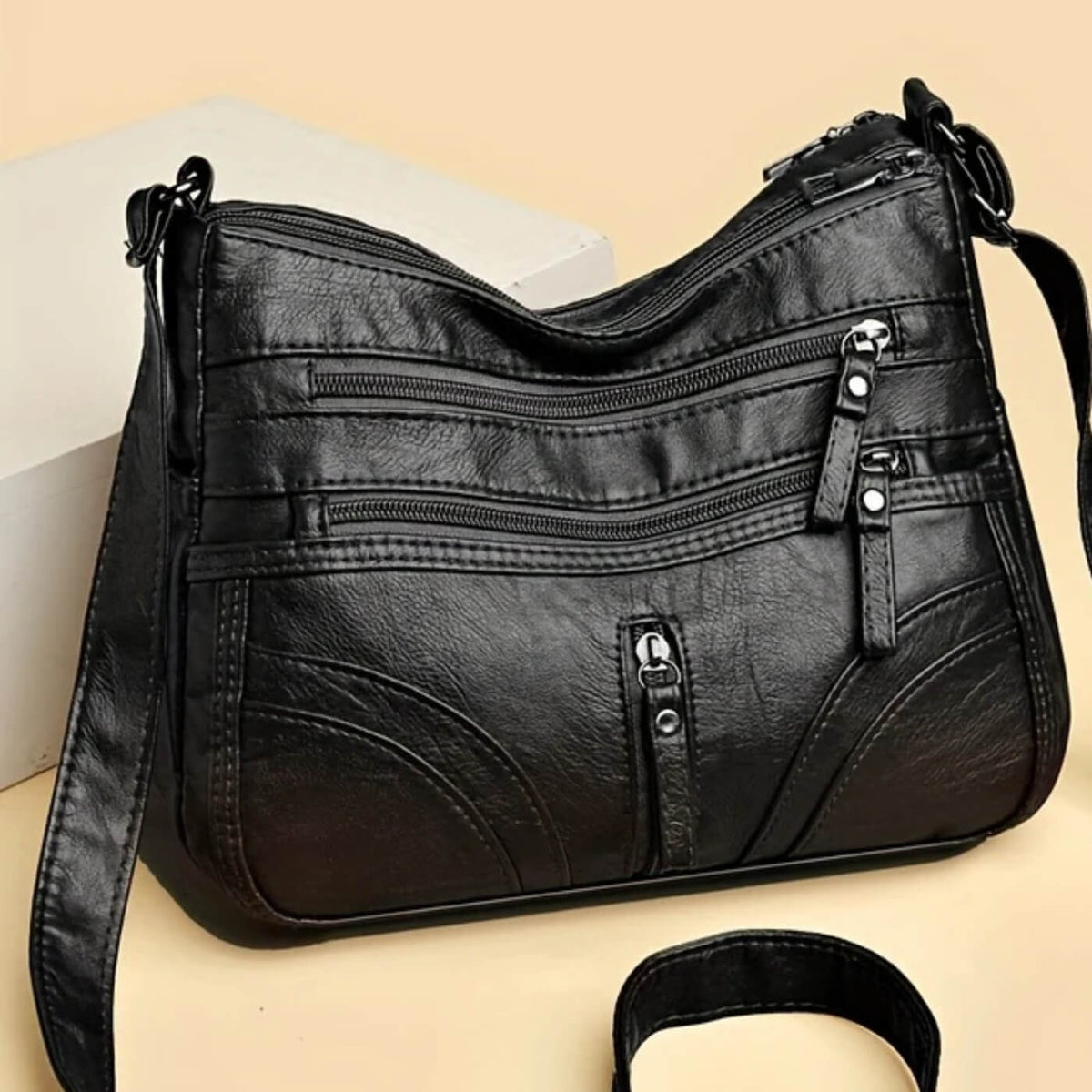 Charlotte | Sac Porté Épaule Multi-Poches