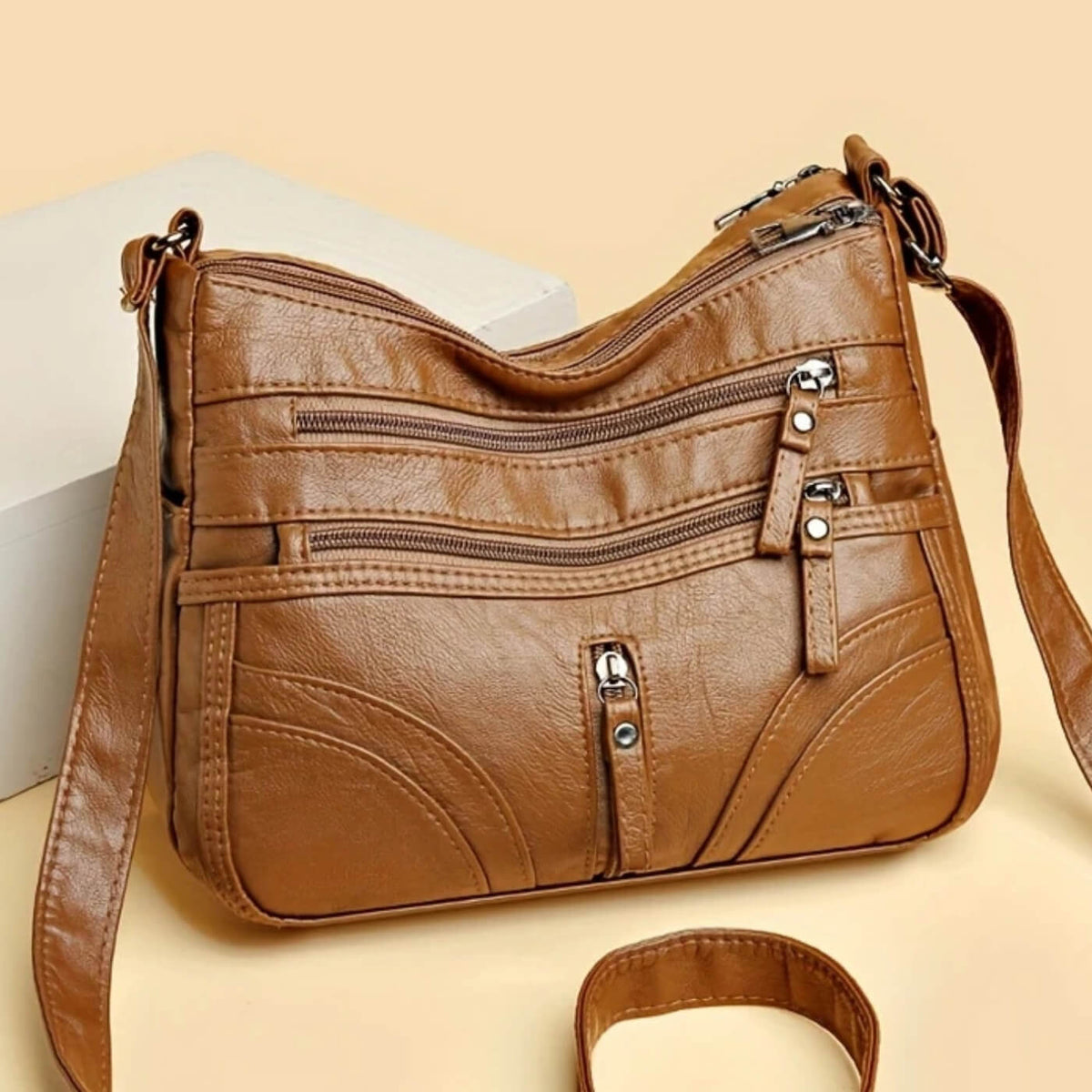 Charlotte | Sac Porté Épaule Multi-Poches