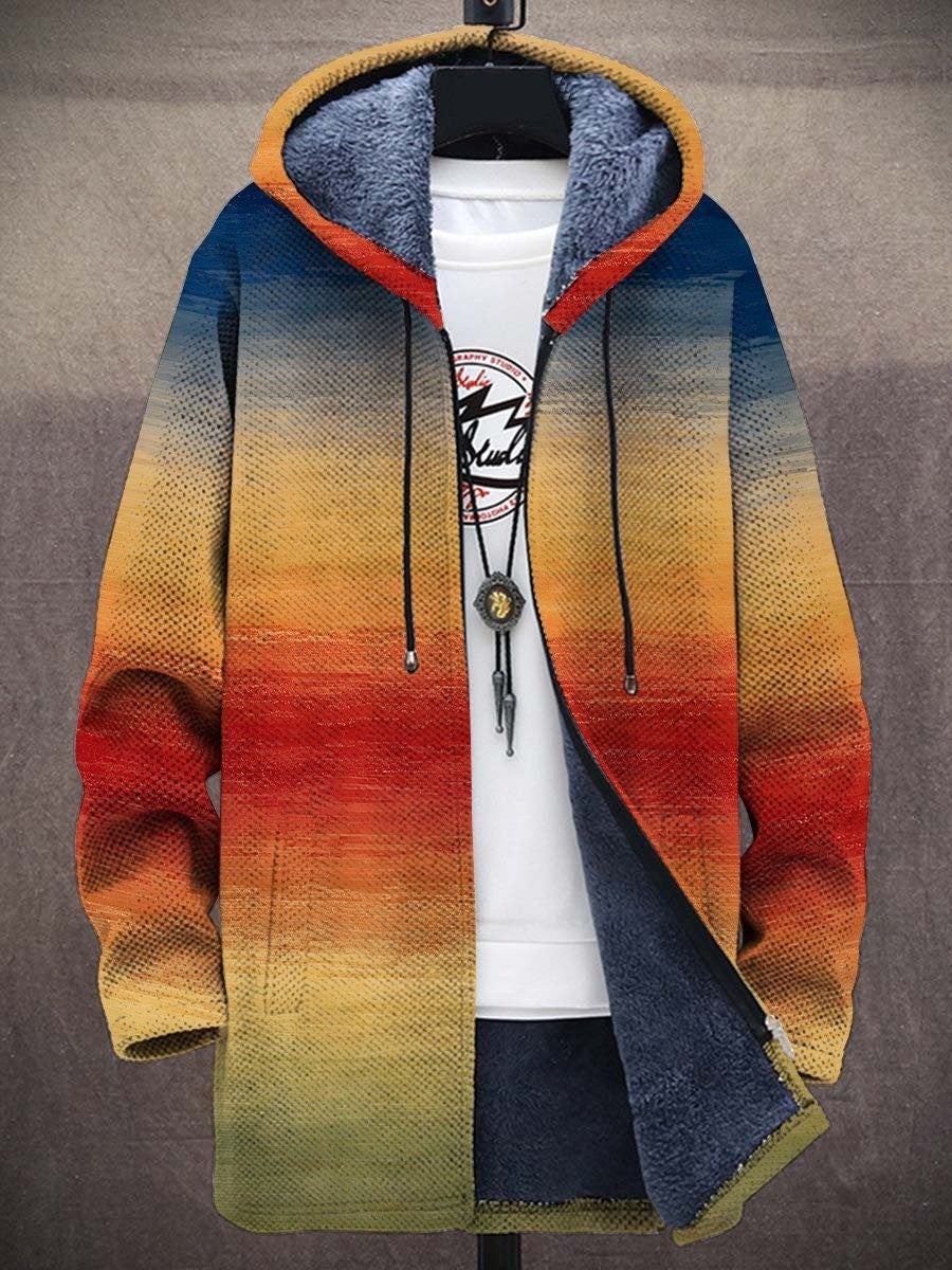 Clémence | Gilet à capuche artistique