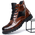 Félix | Bottines en Cuir Effet Croco