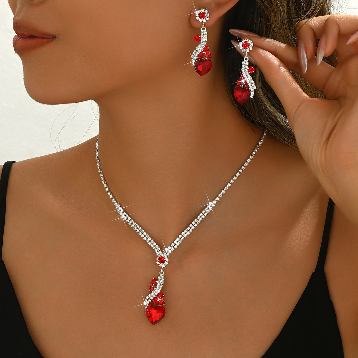 Delphine™ | Set Bijoux Zircone Premium