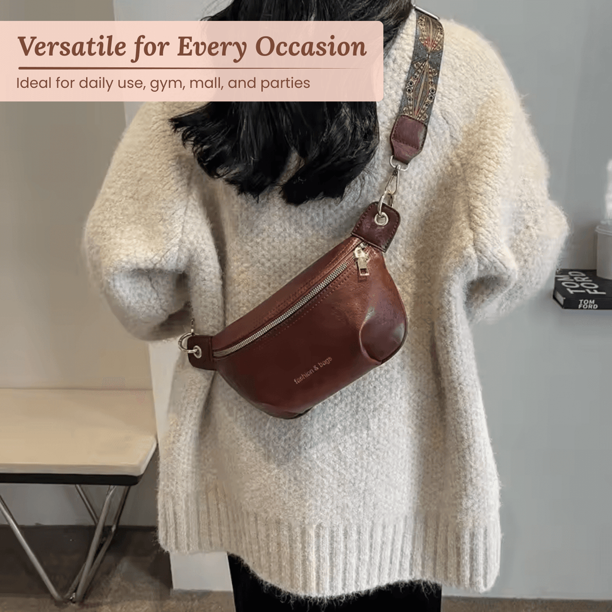 Armelle | Sac Bandoulière Ceinture