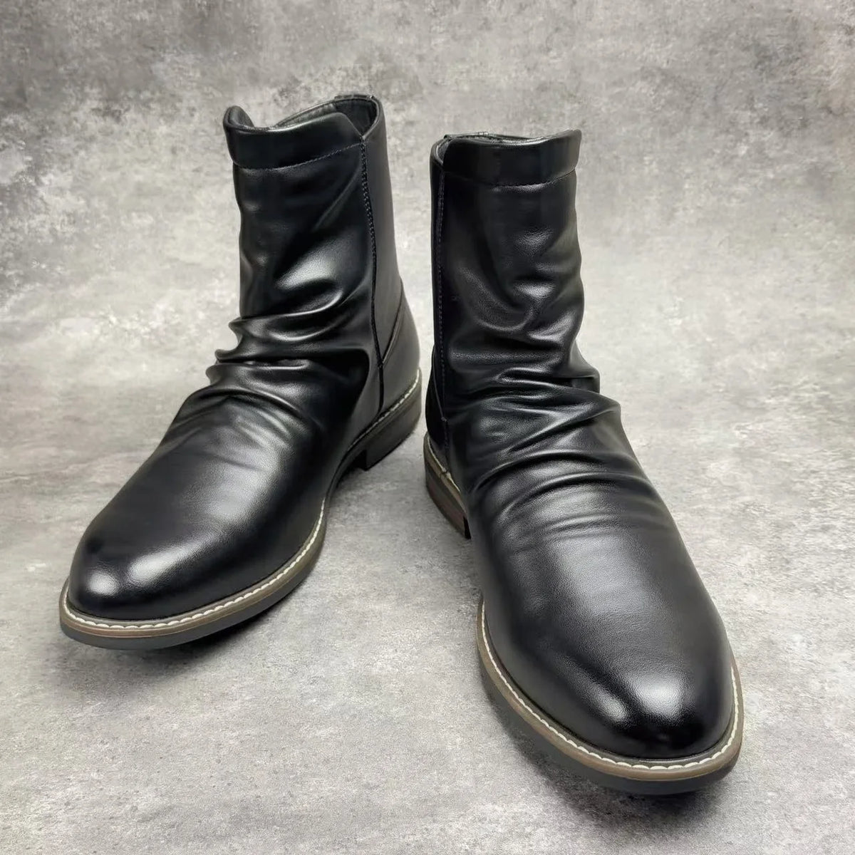 Armand | Bottines Zippées en Cuir
