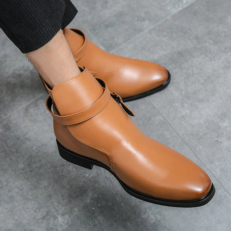 Basile | Bottines en Cuir Véritable